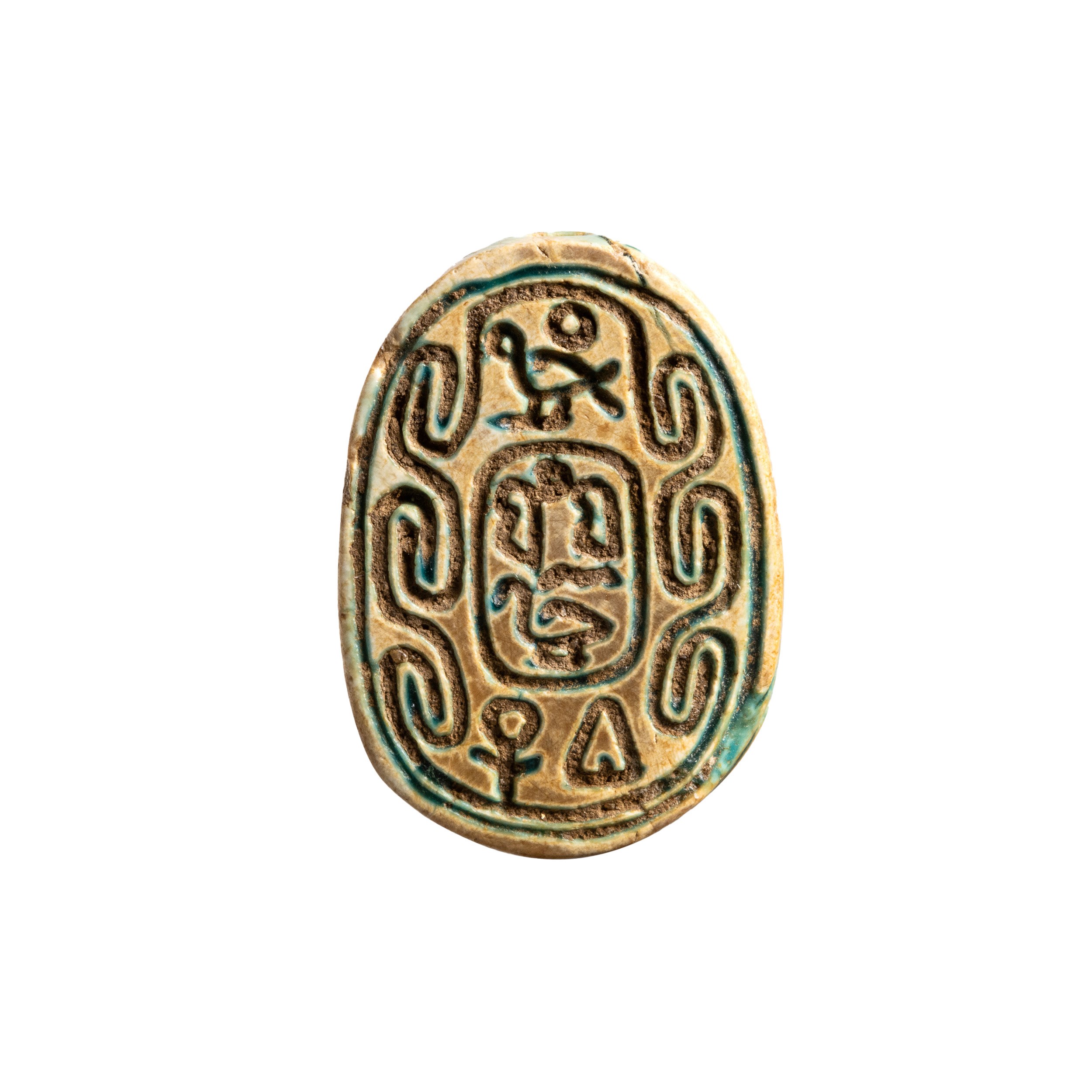 A Second Intermediate Period scarab with the Name of King Khayan